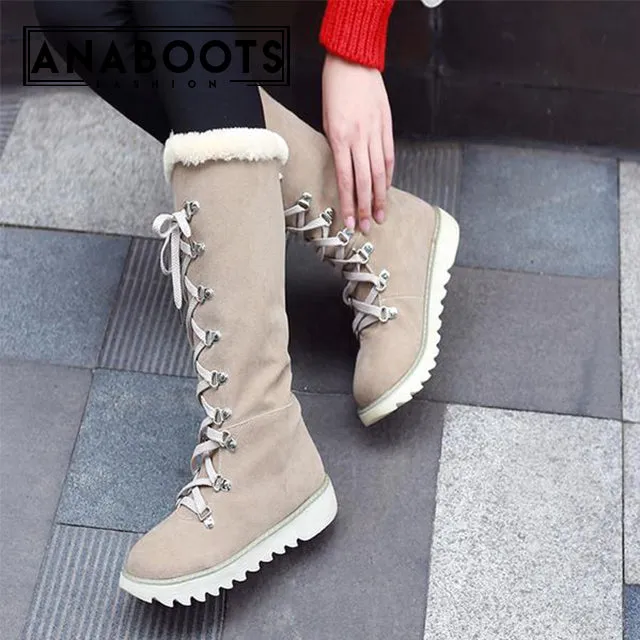 snow Knee High Boots