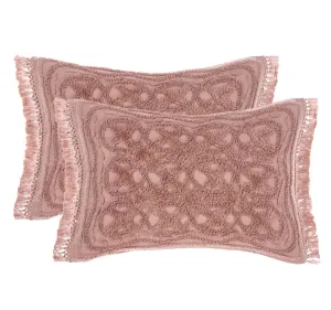 Somers Standard Pillowsham Pair Rosette