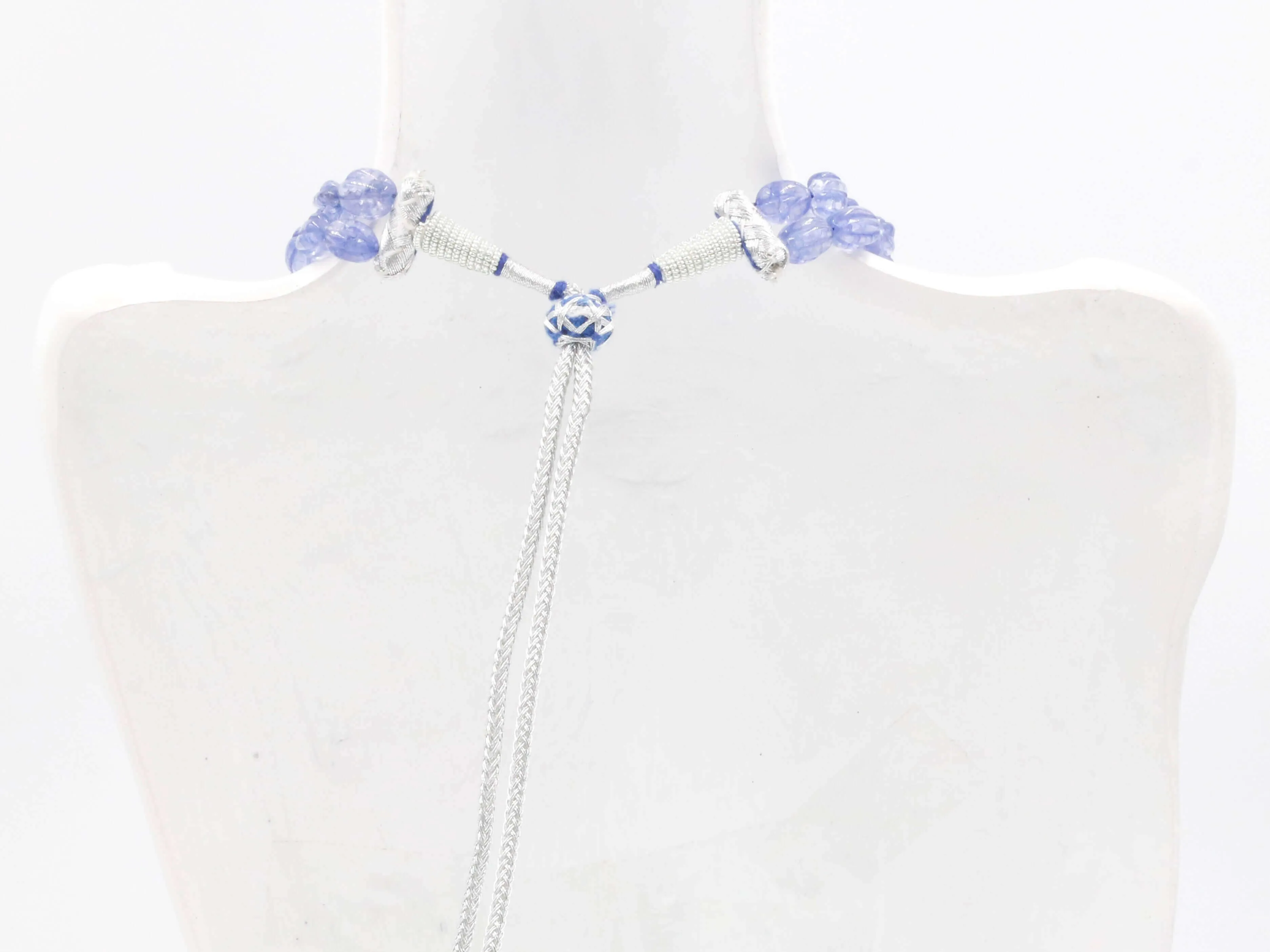 Tanzanite Quartz Necklace Gemstone Necklace Violet Necklace Gemstone Necklace Quartz Necklace Blue Violet Necklace SKU 6142956