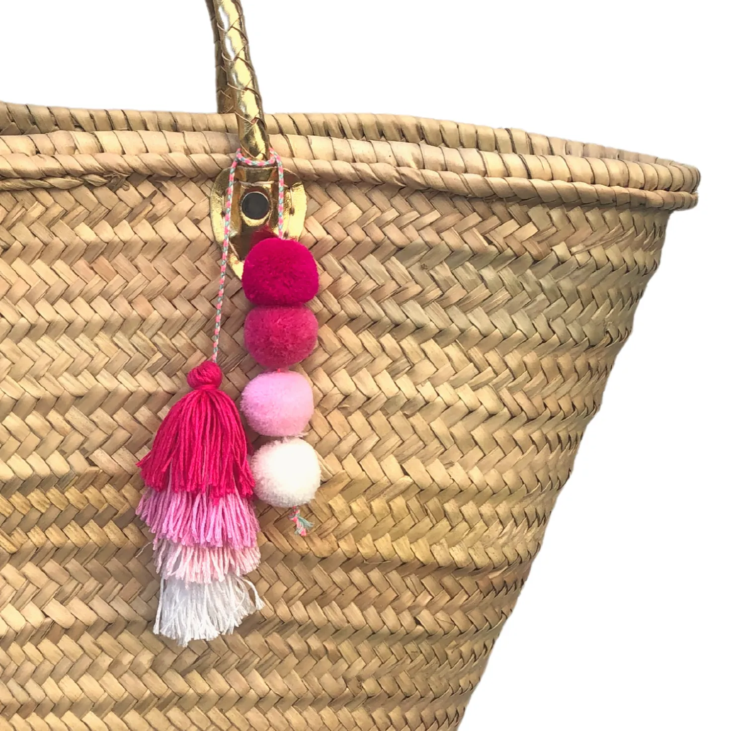 Tassel Pom Pom in Pink Paradise