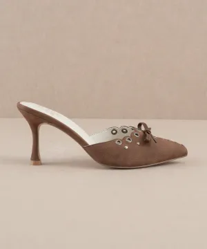 The Meridian | Cocoa Kitten Heel