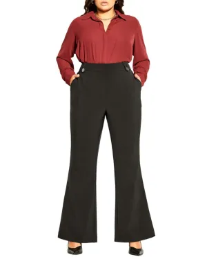 Tina Luxe Pant | Black