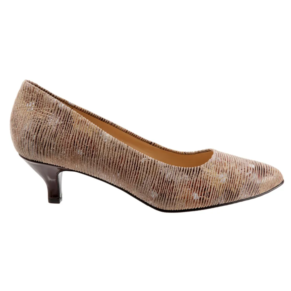 Trotters Kiera Tan Multi Leather Heel (Women's)