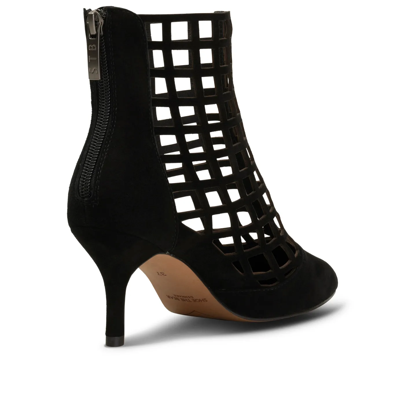 Valentine Laser Bootie - BLACK