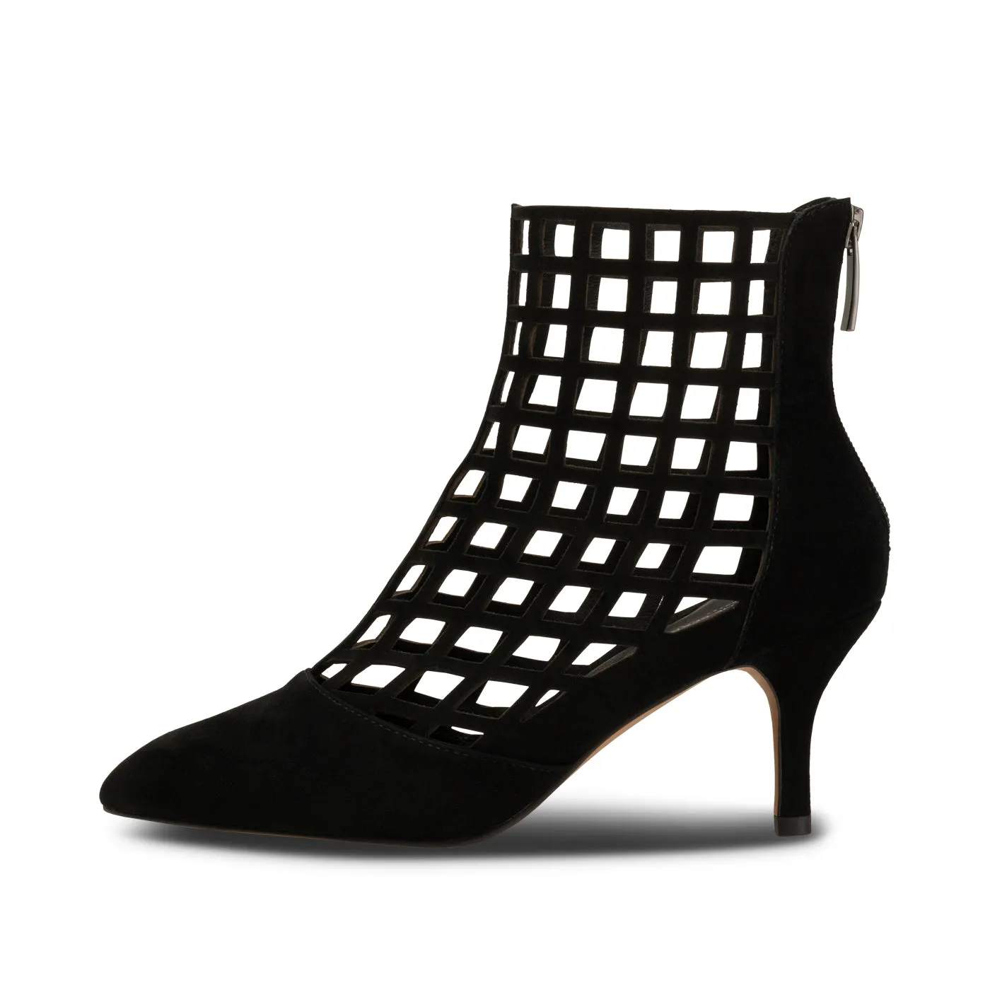 Valentine Laser Bootie - BLACK