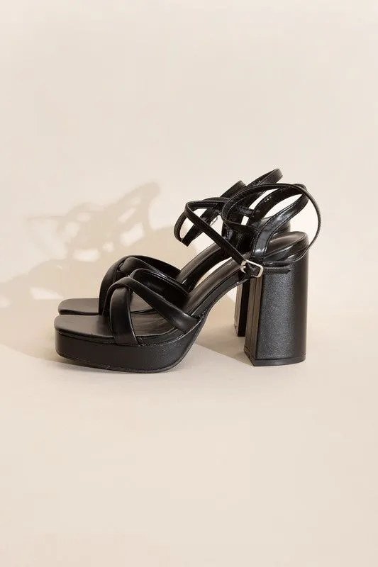 VALOR - CROSS ANKLE STRAP Sandals For women