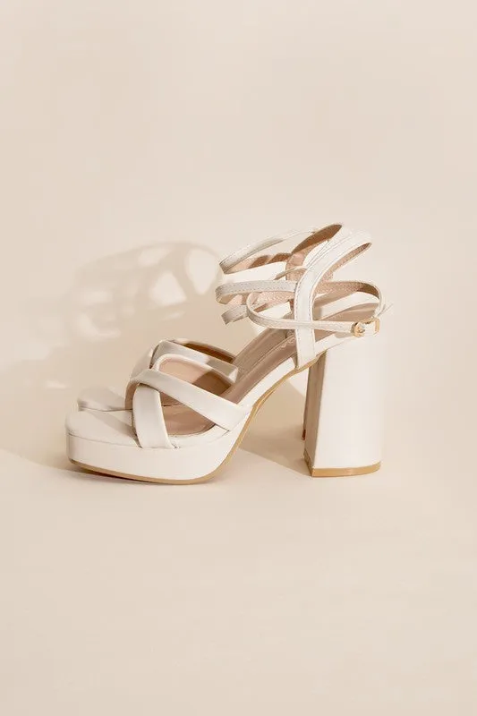 VALOR - CROSS ANKLE STRAP Sandals For women