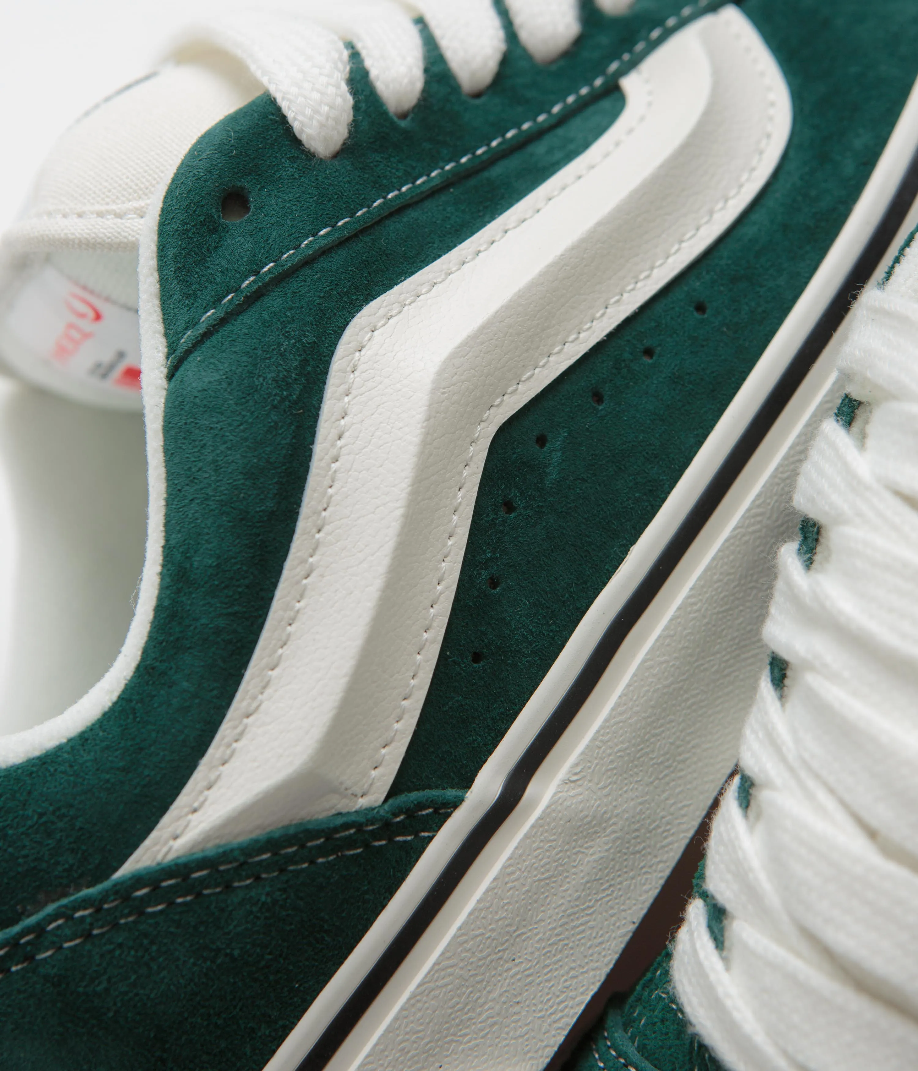 Vans Knu Skool Shoes - Pig Suede Green