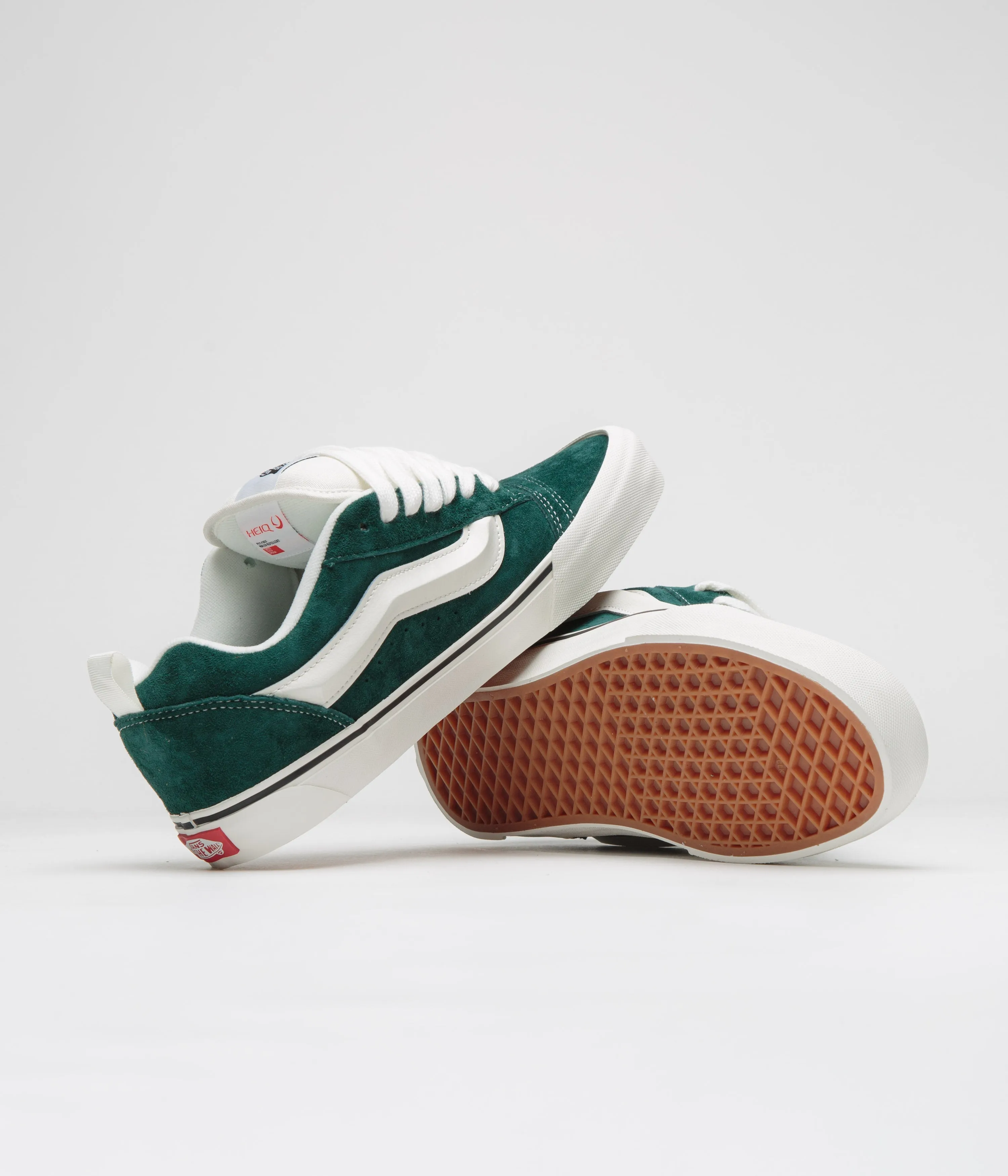 Vans Knu Skool Shoes - Pig Suede Green