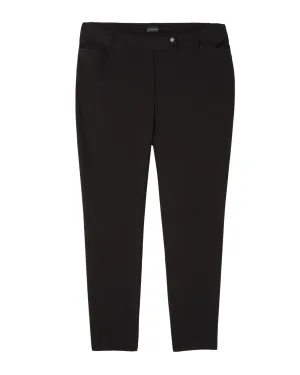 Vicenza Slim Leg Trouser | Black