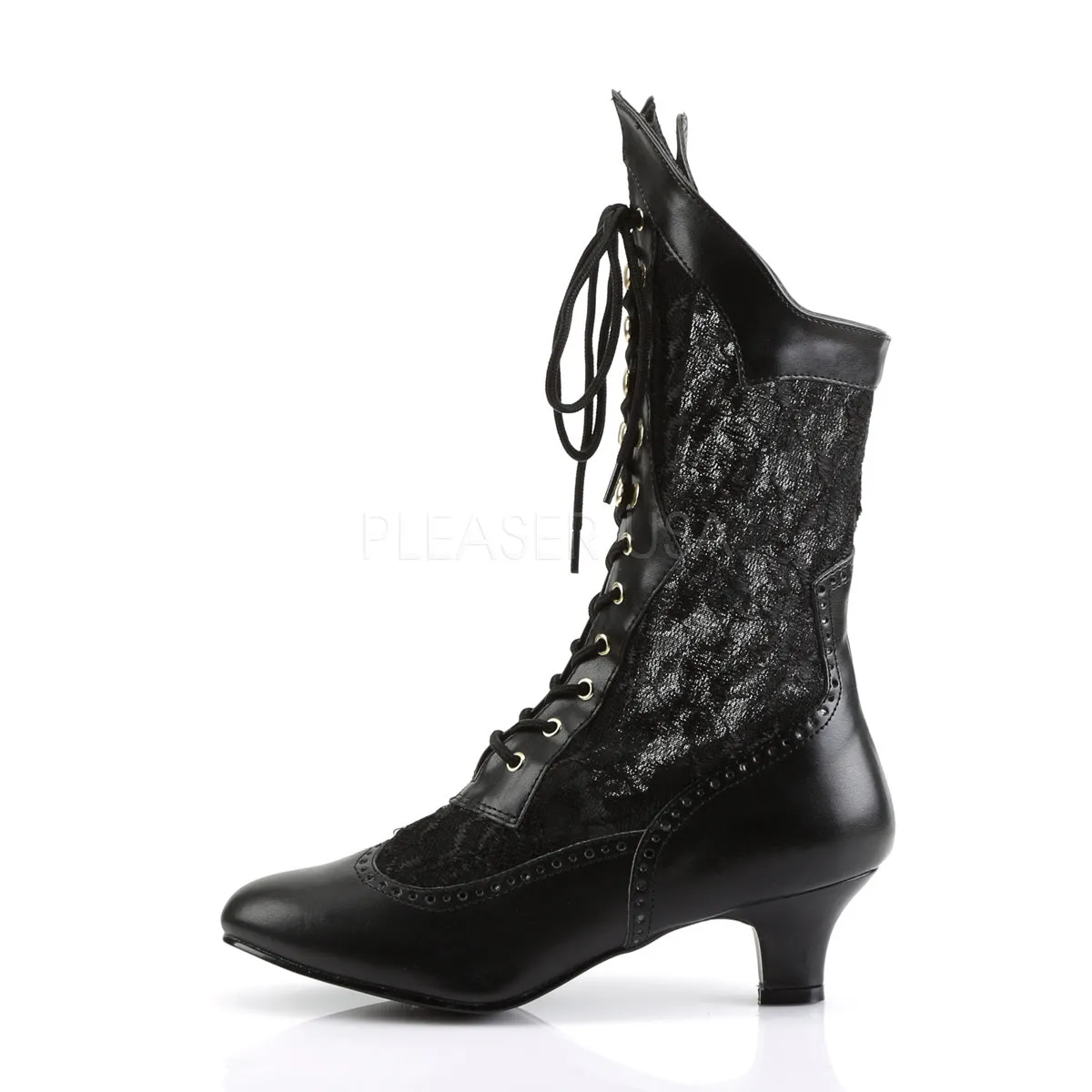 Victorian Pioneer Black Boots