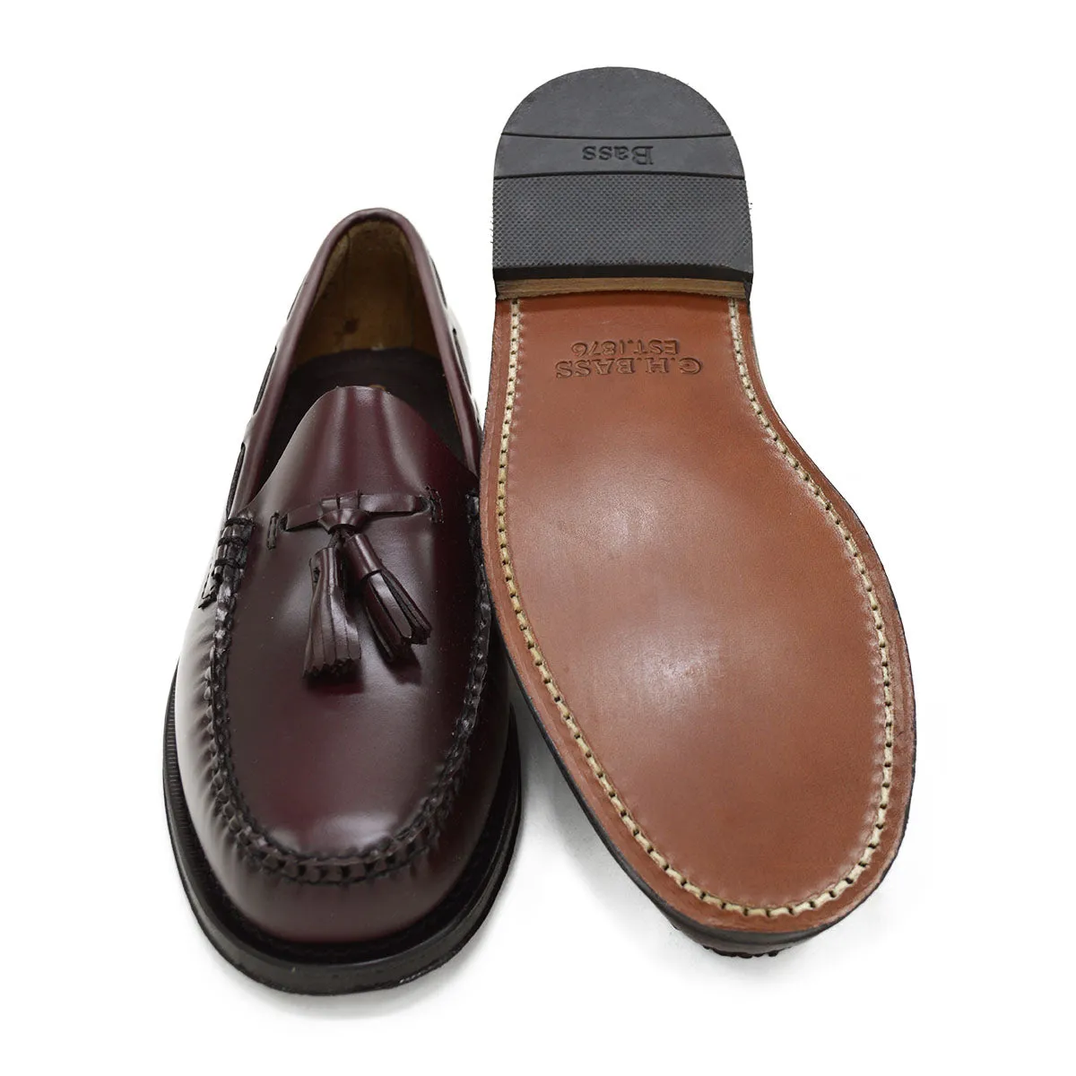 Weejuns Larkin Tassel Loafers Wine Leather