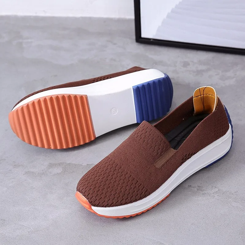 Women Shoes Flats Mesh Shoes