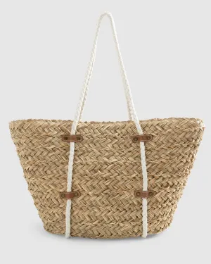 Woven Sea Grass Tote