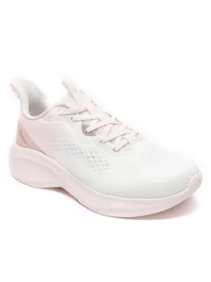 XTEP Pure Pink,Canvas White Running Shoes for Women Euro- 37