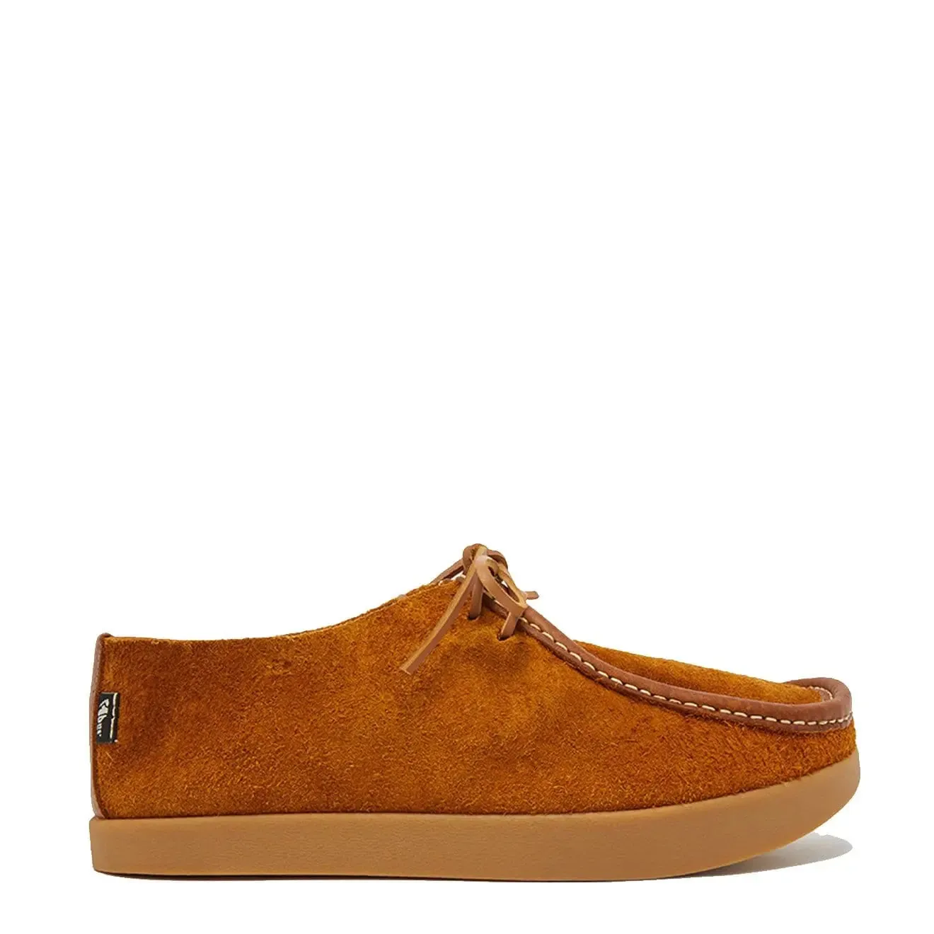 Yogi Willard Reverse Vamp Shoe Chestnut Brown